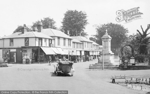 Photo of Hawkhurst, Highgate, The Memorial 1925