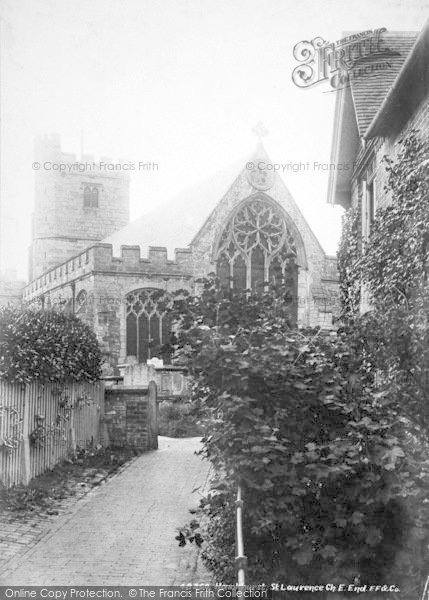 Photo of Hawkhurst, St Laurence Church 1902