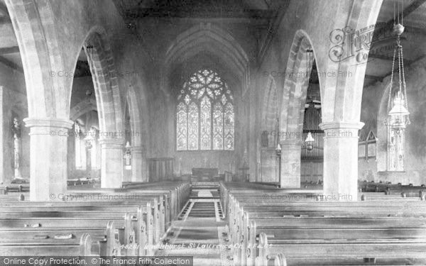 Photo of Hawkhurst, St Laurence Church Interior 1902