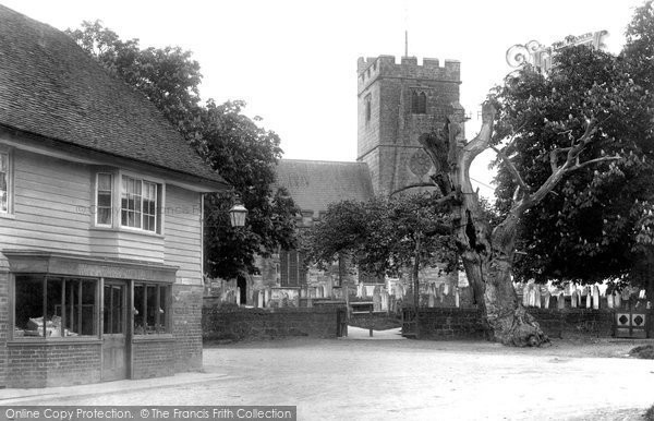 Photo of Hawkhurst, St Laurence's Church 1902