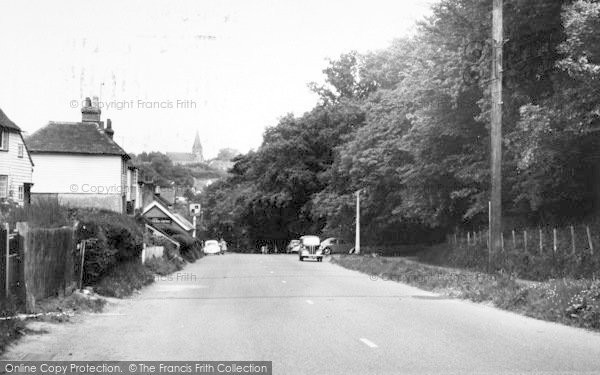 Photo of Hawkhurst, View From Moore Hill c.1960