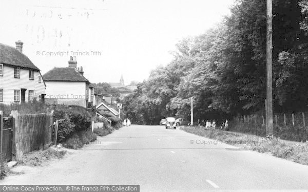 Photo of Hawkhurst, View From Moore Hill c.1960