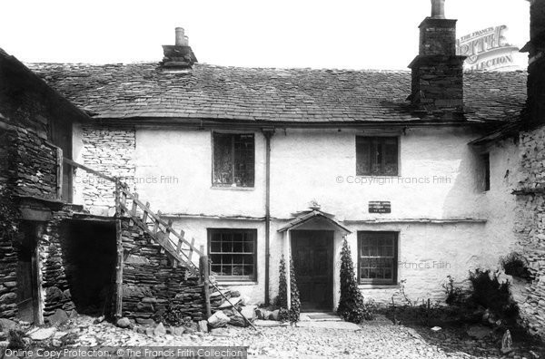Photo of Hawkshead, Ann Tyson's Cottage 1892
