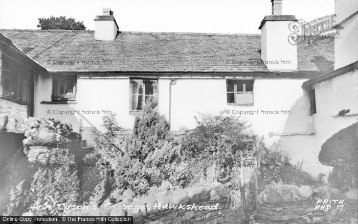 Photo of Hawkshead, Ann Tyson's Cottage c.1955