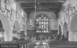 Church Interior 1896, Hawkshead