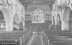 Church Interior 1912, Hawkshead