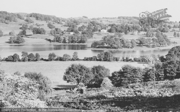 Photo of Hawkshead, Esthwaite Water c.1960
