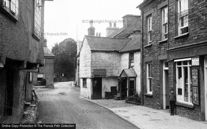 Photo of Hawkshead, M. Hawkrigg, Confectioner 1912