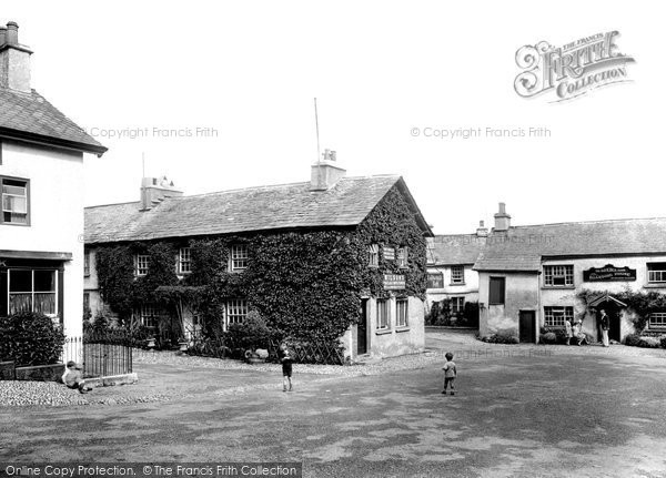 Photo of Hawkshead, Market Square 1929