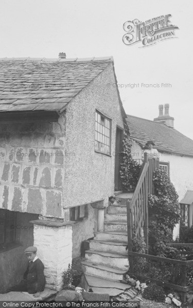 Photo of Hawkshead, Old Pillared House 1912