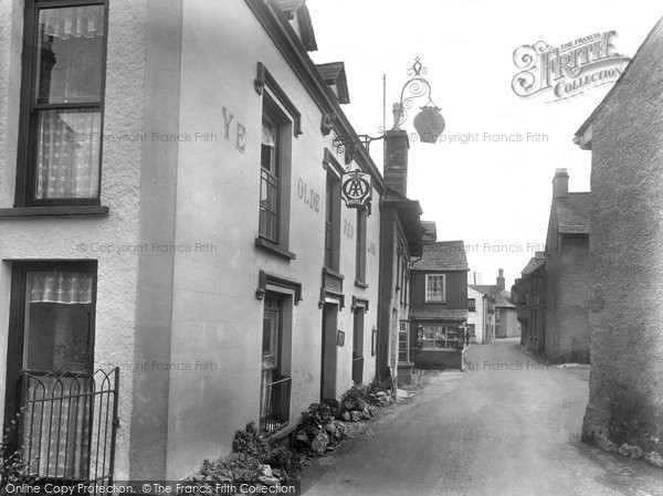 Photo of Hawkshead, The Main Street 1929