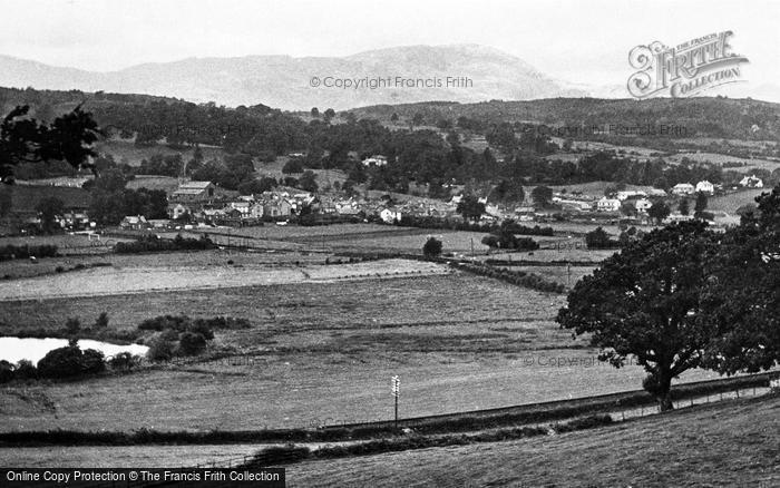 Photo of Hawkshead, The Village c.1955