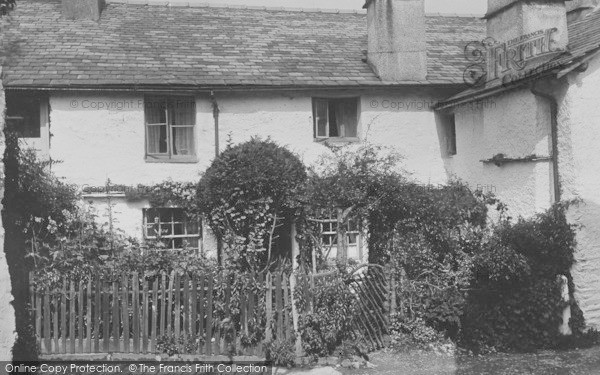 Photo of Hawkshead, Wordsworth's Lodgings 1929