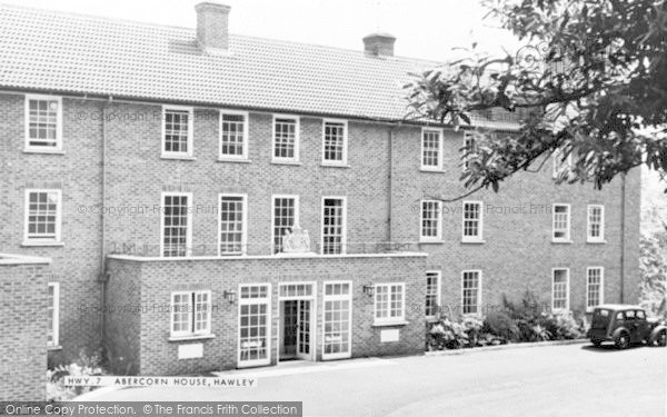 Photo of Hawley, Abercorn House c.1955