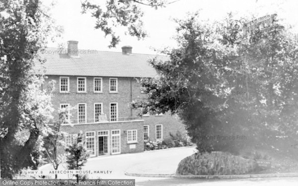Photo of Hawley, Abercorn House c.1955
