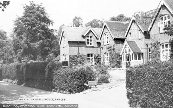 Photo of Hawley, Randell House c.1955