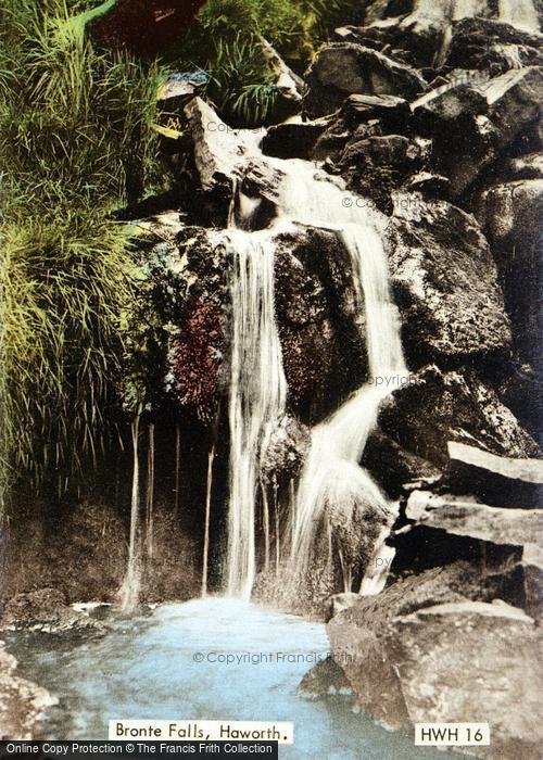 Photo of Haworth, Brontë Falls c.1955