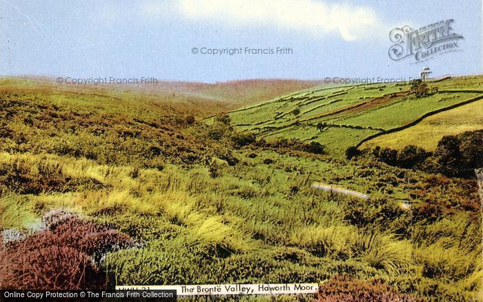 Photo of Haworth, Bronte Valley c.1955