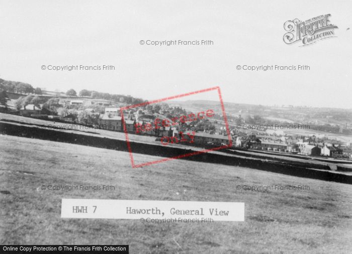 Photo of Haworth, General View c.1955