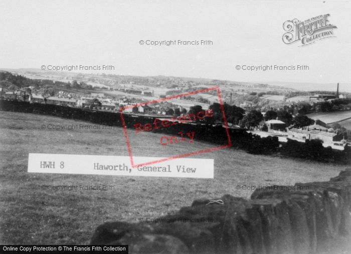 Photo of Haworth, General View c.1955