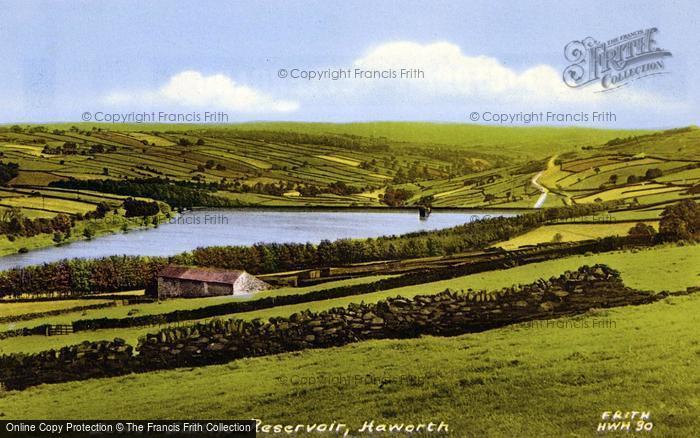 Photo of Haworth, Lower Laithe Reservoir c.1955