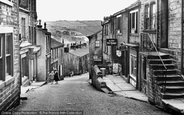 Photo of Haworth, Main Street 1958
