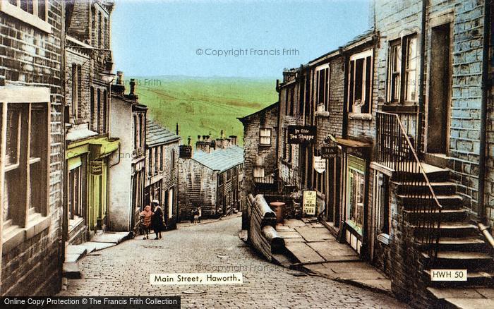 Photo of Haworth, Main Street 1958