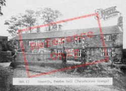 Ponden Hall, 'thrushcross Grange' c.1955, Haworth