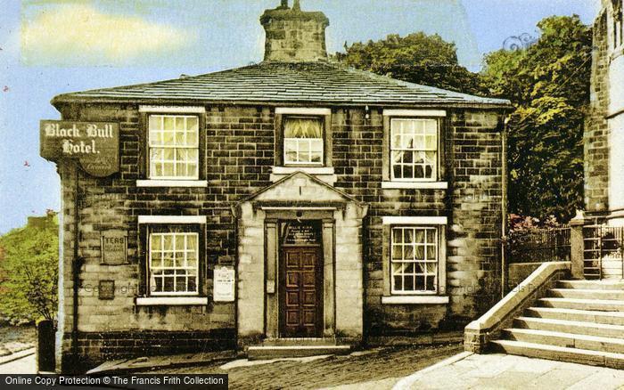 Photo of Haworth, The Black Bull Hotel c.1955