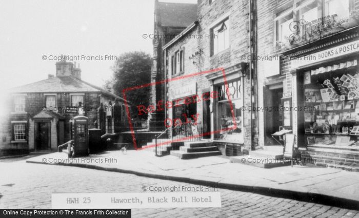 Photo of Haworth, The Black Bull Hotel c.1955