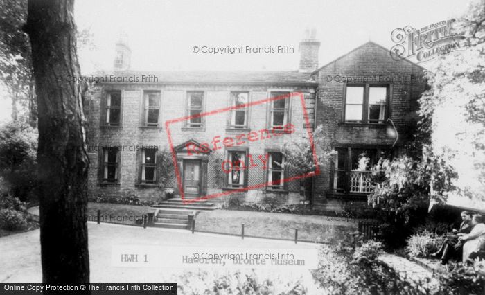 Photo of Haworth, The Bronte Museum c.1955