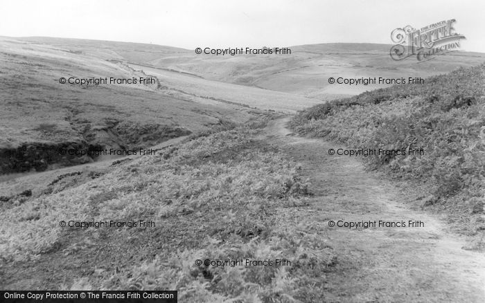Photo of Haworth, Top Withens, 'wuthering Heights' c.1955