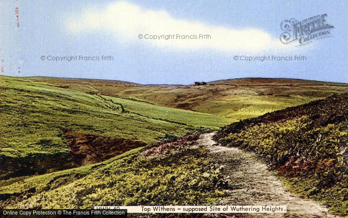 Photo of Haworth, Top Withens, 'wuthering Heights' c.1955