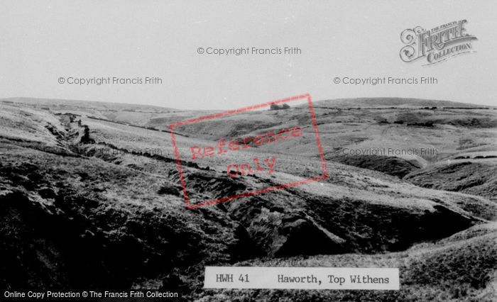 Photo of Haworth, Top Withens, 'wuthering Heights' c.1955