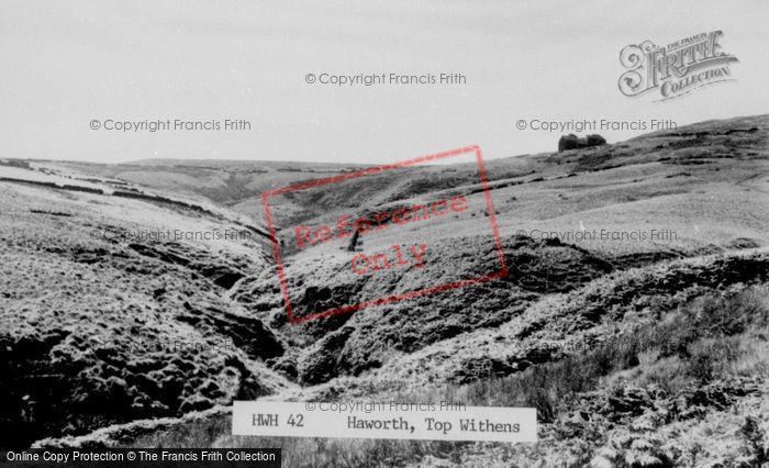 Photo of Haworth, Top Withens, 'wuthering Heights' c.1955