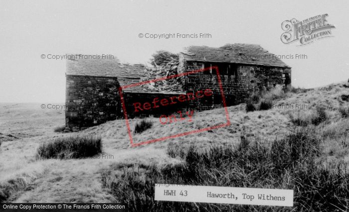 Photo of Haworth, Top Withens, 'wuthering Heights' c.1955