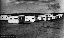 Seaview Caravan Site c.1960, Hawsker