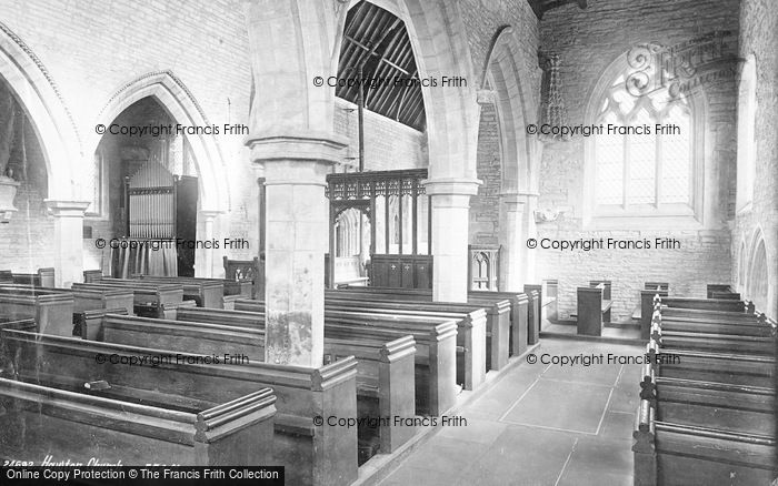 Photo of Hawton, St Leonard's Church, Interior 1890