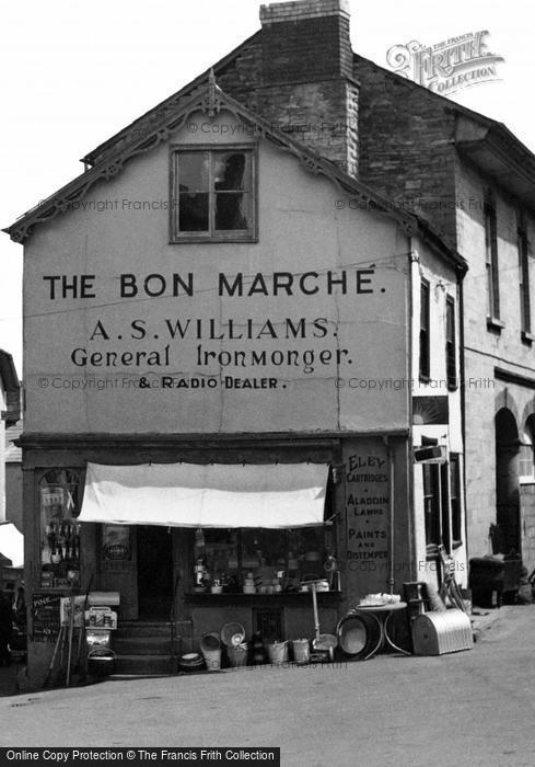 Photo of Hay On Wye, A S Williams, General Ironmonger 1952