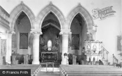 Altar Columns, Parish Church c.1950, Hay-on-Wye