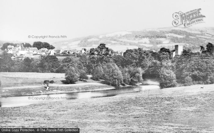 Photo of Hay On Wye, And Cusop Hill From The Warren c.1950