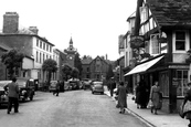 Broad Street c.1955, Hay-on-Wye