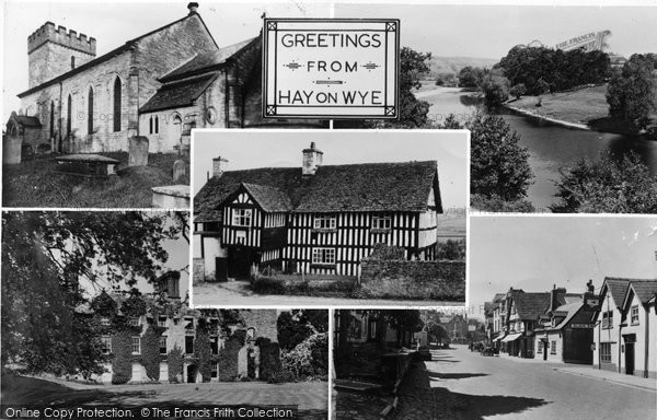 Photo of Hay On Wye, Composite c.1950