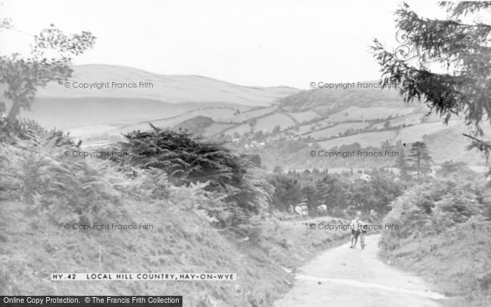 Photo of Hay On Wye, Local Hill Country c.1950