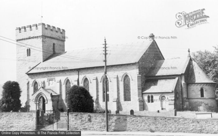 Photo of Hay On Wye, Parish Church c.1965