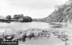 River Wye c.1955, Hay-on-Wye