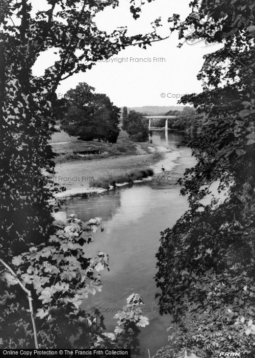 Photo of Hay On Wye, River Wye c.1965