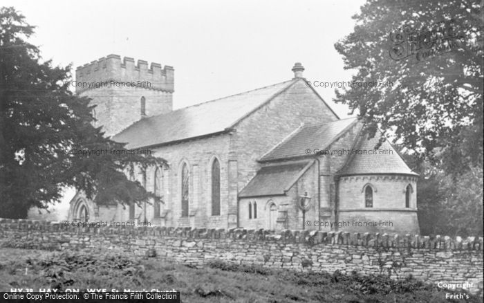 Photo of Hay On Wye, St Mary's Church c.1950