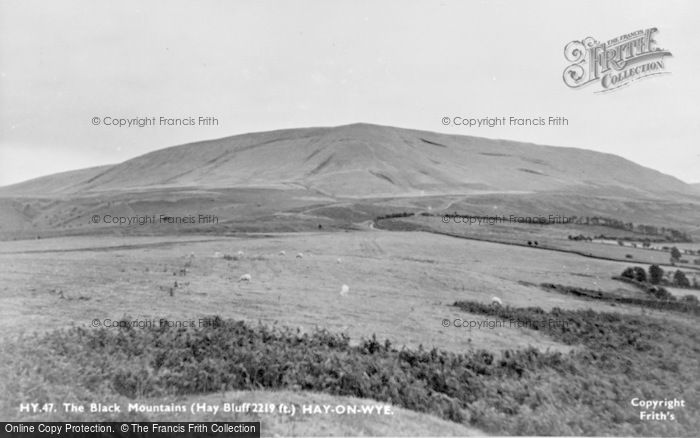 Photo of Hay On Wye, The Black Mountain (Hay Bluff 2219 Ft) c.1955