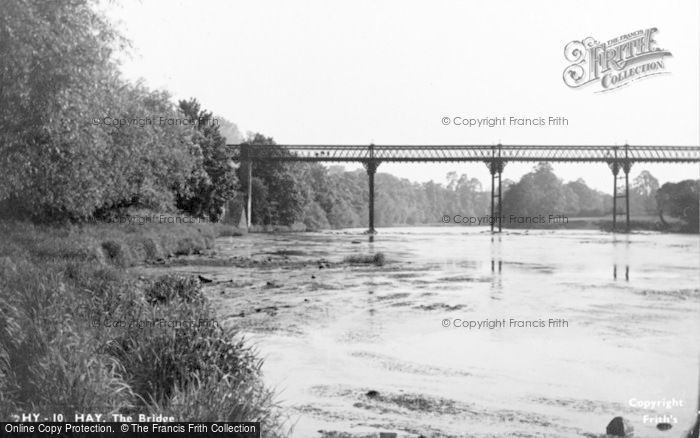 Photo of Hay On Wye, The Bridge c.1950